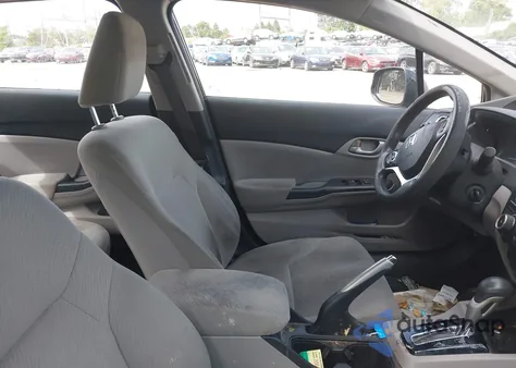 2013 Honda Civic Lx из США, поврежденный, VIN 19XFB2F52DE207487